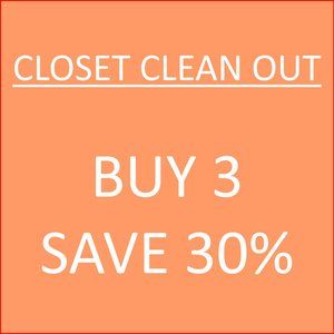 CLOSET SALE